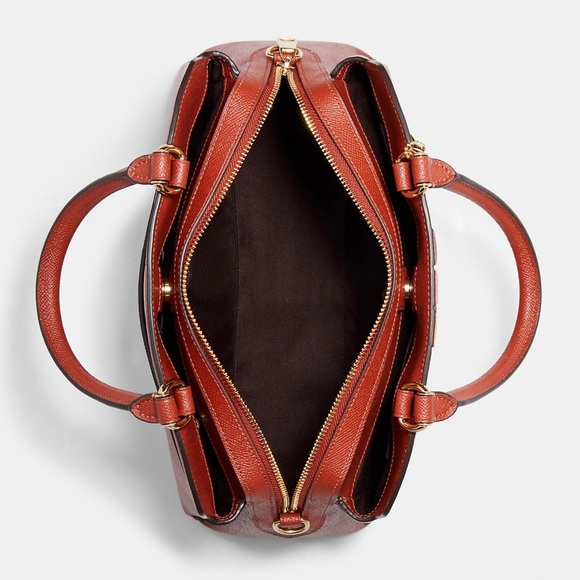 🔥HOST PICK🔥 Coach Lillie carryall with varsity stripe - Picture 4 of 11